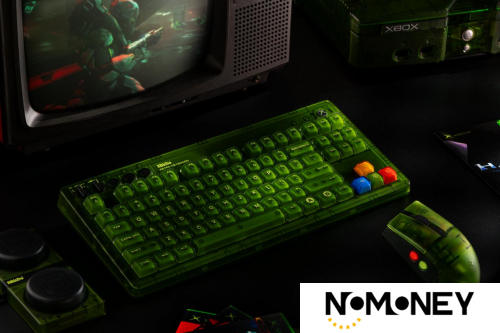 惊艳视界：八位堂Retro系列绿透键鼠套装震撼首发！