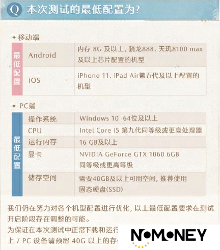 无限暖暖配置要求介绍，无限暖暖云游戏在线玩攻略