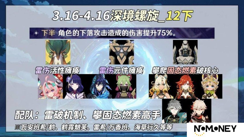 《原神》V5.4 深渊满星攻略 机制怪大合集？老角色轻松拿捏！