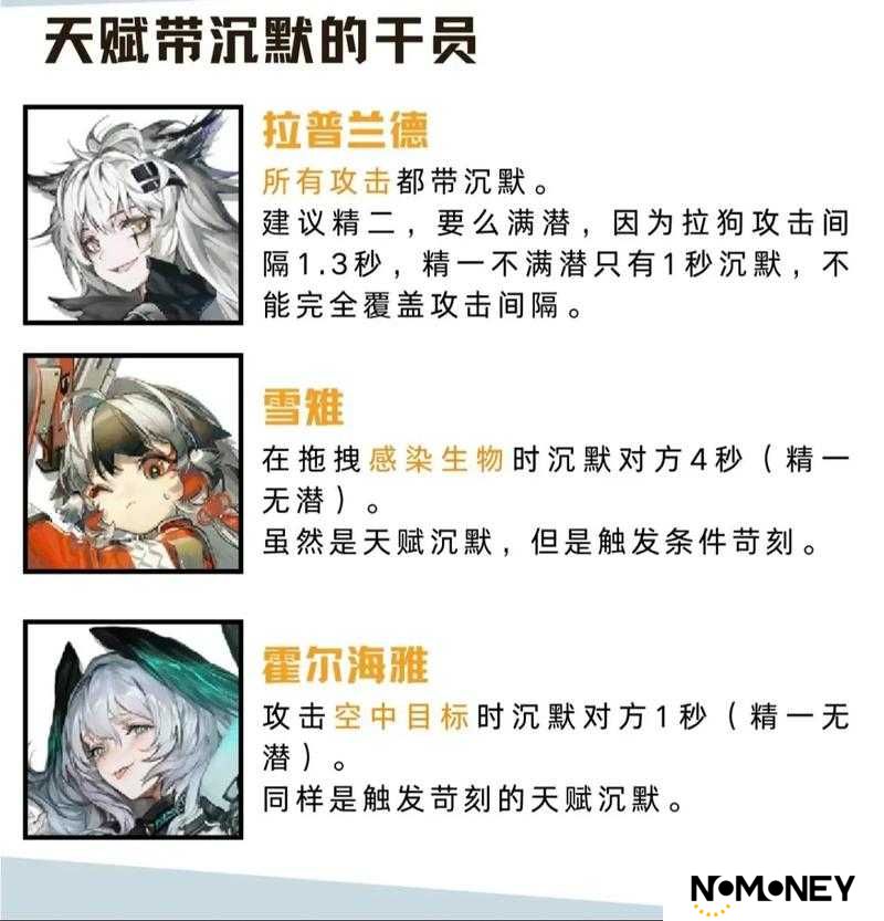 明日方舟危机合约必看！这几位干员专精错过直接哭晕！